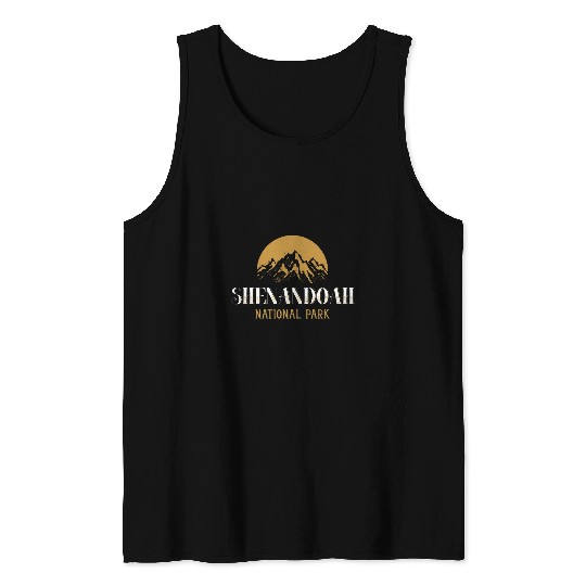Camping Hiking Outdoor Gift Shenandoah National Park Tank Tops