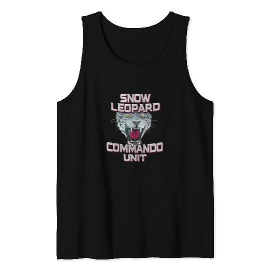 Leopard Gift Chinese Special forces SWAT armys Snow Leopard Commando Tank Tops