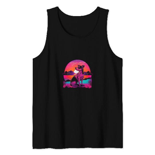 Dog Jack Russell Retro Aesthetic Jack Russell Dog 6 Tank Tops