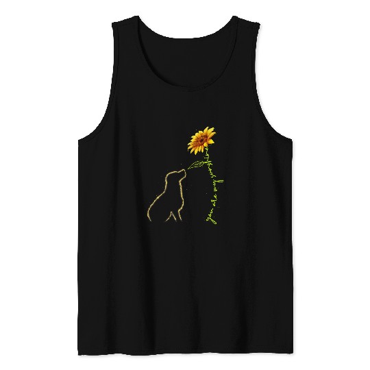 Funny Labrador Lab Dog You Are My Sunshine Labrador Retriever Tank Tops