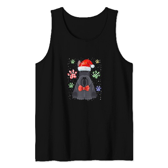 Dog Scottish Terrier Christmas Idea For Women xmass Scottie Dog 43 Tank Tops
