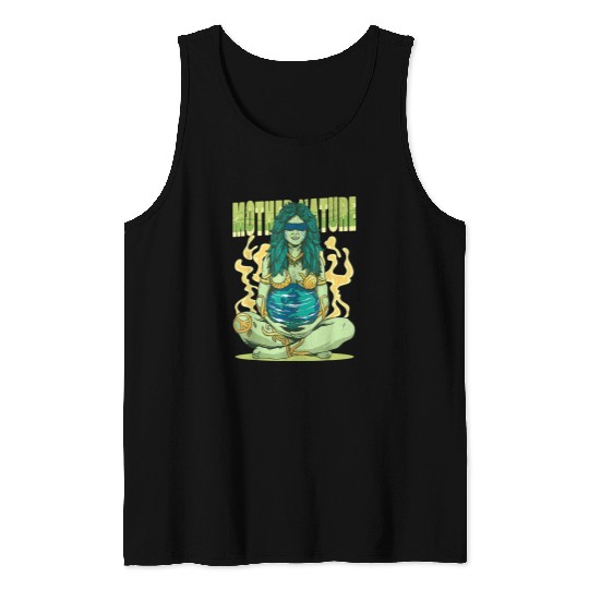Gaia Greek Mother Nature Planet Earth Day Climate Change40 Tank Tops