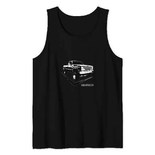 Classic Square Body Truck Squarebody 2 Tank Tops