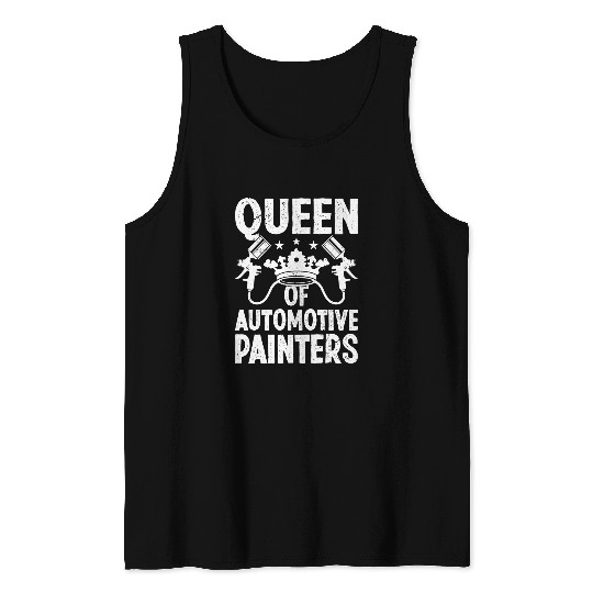 Automotive PaintersAuto Painter Wife Car Painting Spray Tank Tops