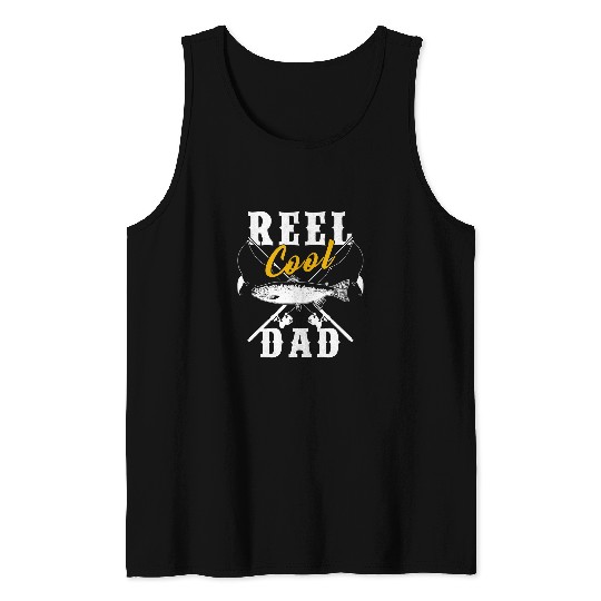 Fishing Real cool DAD 52 Fisher Hook Fisher Tank Tops