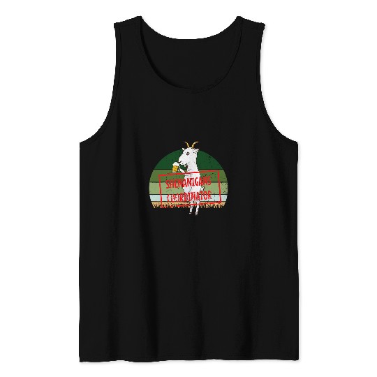 Goats Lover Shenanigans Coordinator Goats St patricks day Tank Tops