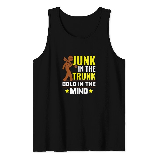 Junk in the Trunk Scrapyard Junkyard Scrapper Tank Tops
