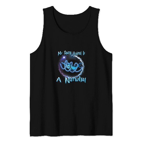 Narwhal Lover My Spirit Animal Is A Narwhal Costume 33 Tank Tops