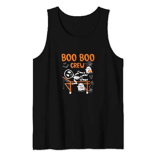 Nursing Funny BOO BOO CREW nurses Halloween 9 Tank Tops