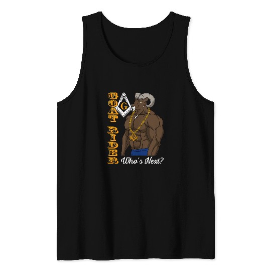 Goats Lover Brothers Masons Goats Rider Whos Next Masonic Fathers Day Tank Tops