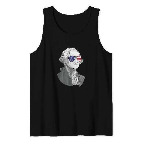 George Washington Founding Father Military Constitution Tank Tops