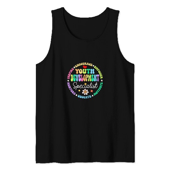Groovy Youth Development Specialist Worker Appreciation 1 Tank Tops