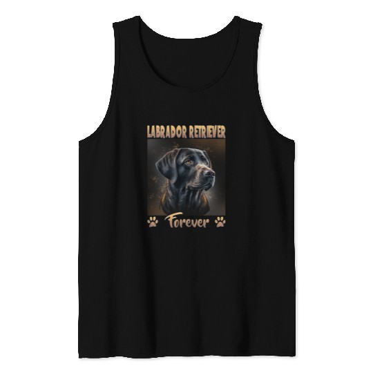 Labrador Lab Dog Forever Owner Labrador Retriever 3 Tank Tops