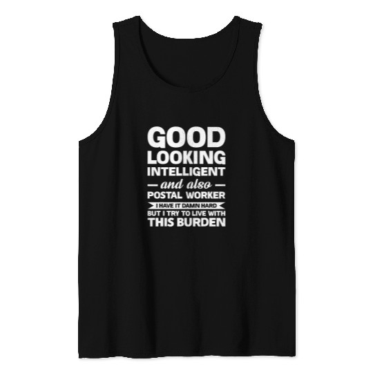 postal worker post Tank Tops
