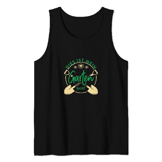 Dies Ist Mein Garten Landscape Gardener Fruit Tank Tops