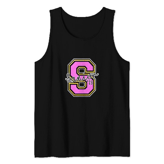 Senior class of high school graduation graduate women 2 Tank Tops
