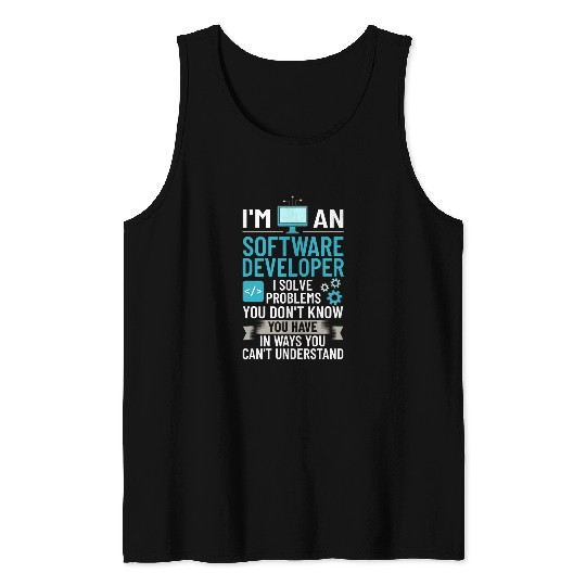 Software Development Engineer Developer Manager Process 2 Tank Tops