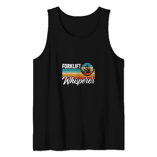 Forklift Whisperer Forklift Operator 2 Tank Tops