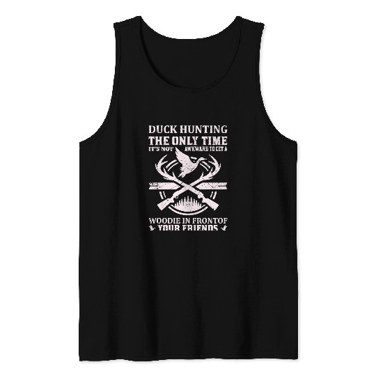 Hunt Hunting Easily Distracted By Deer Adventure 68 Tank Tops