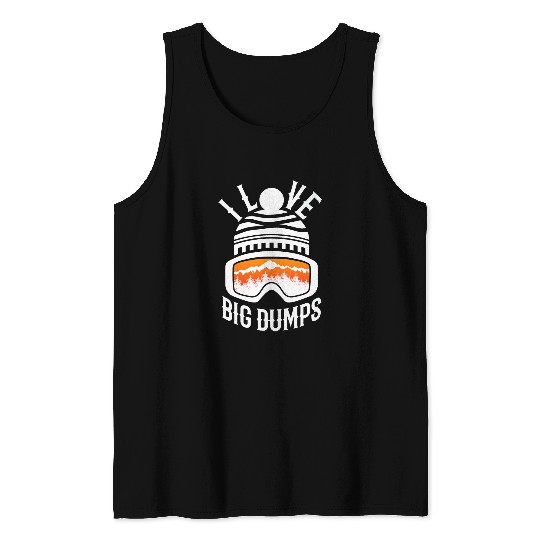 Skiing Ski Snowboarding Skiing Snowboard Funny Snowboarder Tank Tops