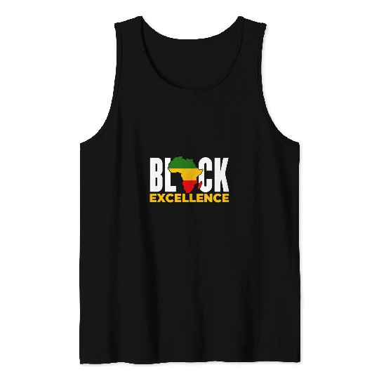 Black Excellence Juneteenth Tank Tops