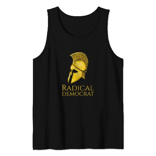 Athenian Democracy Radical Democrat Political History Tank Tops
