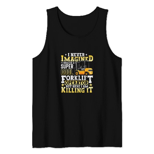 Forklift Operator Forklift Certified Driver Quote Warehouse 3 Tank Tops