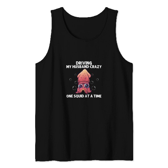 Octopuss Lover Cool Squid For Women Mom Octopuss Biology Sea Animals1 Tank Tops