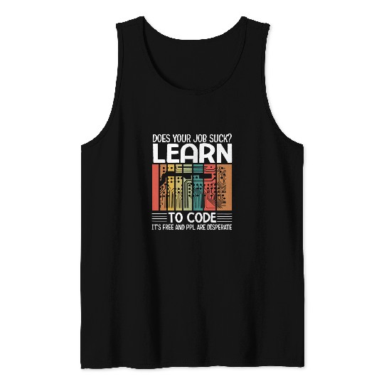 Software Engineer Programming Computer Developer Coder Tank Tops