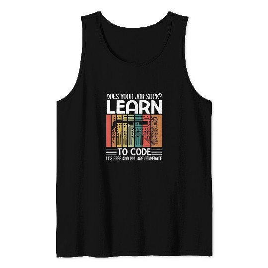 Software Engineer Programming Computer Developer Coder Tank Tops