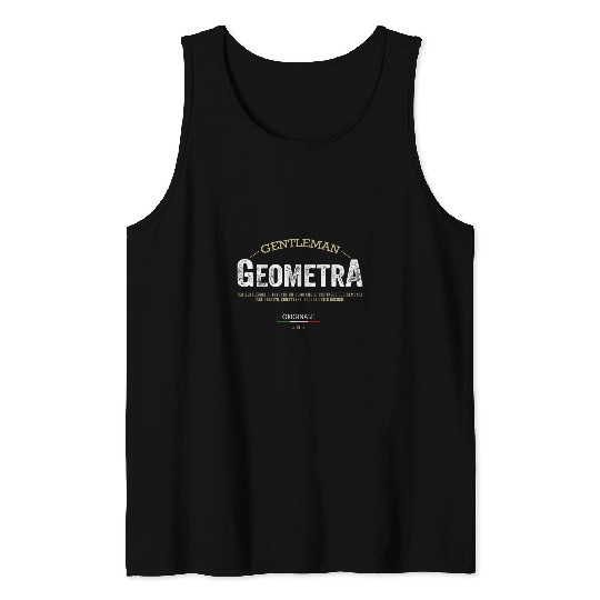 Mens Surveyor Funny Gift for Survey Tank Tops