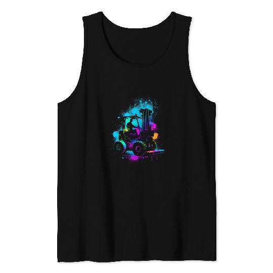 Forklift operator forklift truck 1 Tank Tops