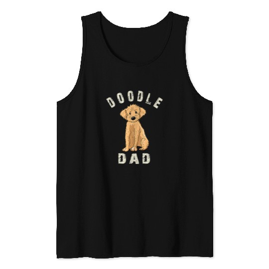 Goldendoodle Dog Gifts Labradoodle Dad Goldendoodle Gift Lover Doodle Dog Tank Tops