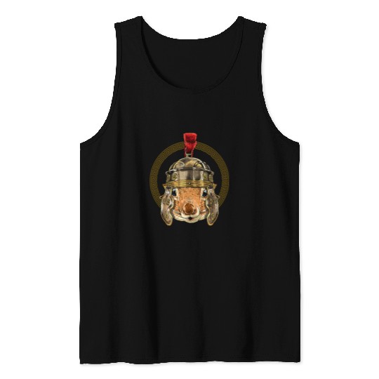 Squirrel Lover Roman Helmet Centurion Legionnaire Squirrel Lover 49 Tank Tops
