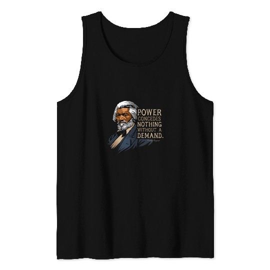 Frederick Douglass Quote for Black History Month 2 Tank Tops