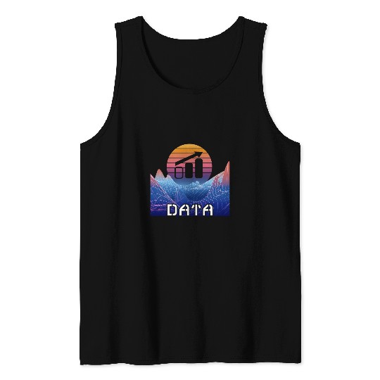 Data Analyst Space Landscape Software Engineer Data Analysis Tank Tops