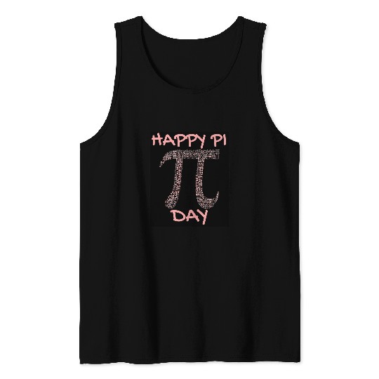Happy Pi Day Cute Math Nerd Geek 314 Kids Student Gifts Tank Tops