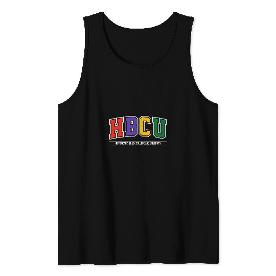 Historically Black College University HBCU Student Alumni Tank Tops