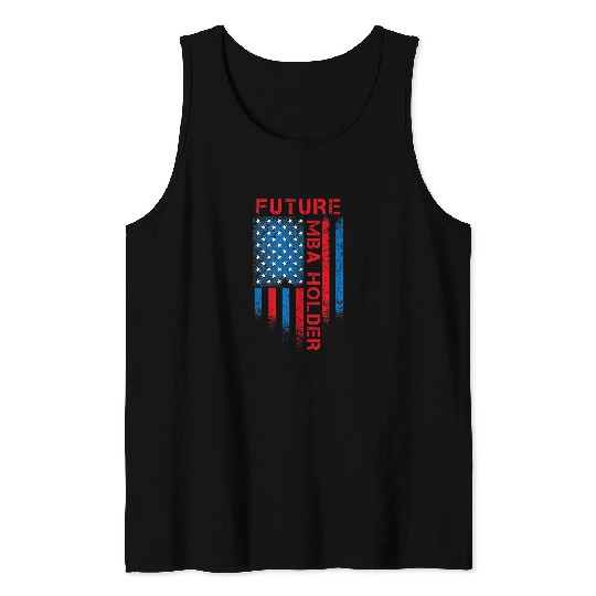 MBA Student Business Degree Graduation 122 Tank Tops