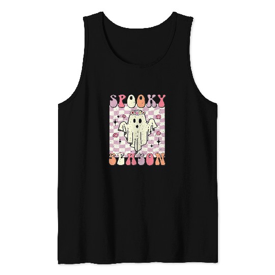 Spooky Season, Halloween Season, Spooky Babe387 Tank Tops