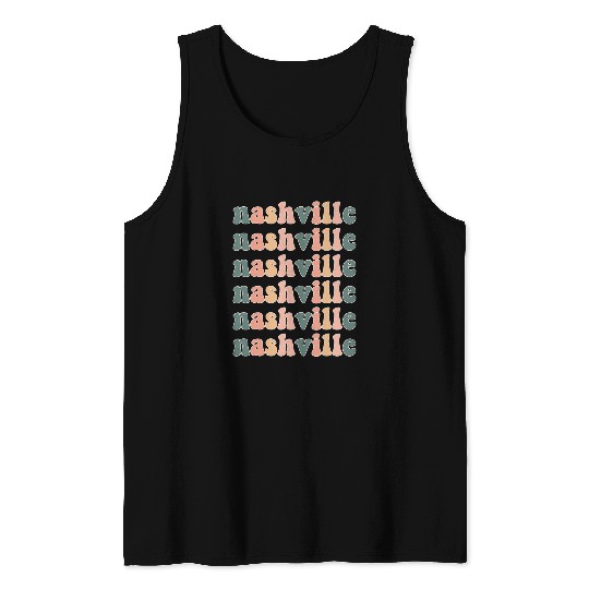 Country Music Festival Western Wear Nashville Music City 23 Tank Tops