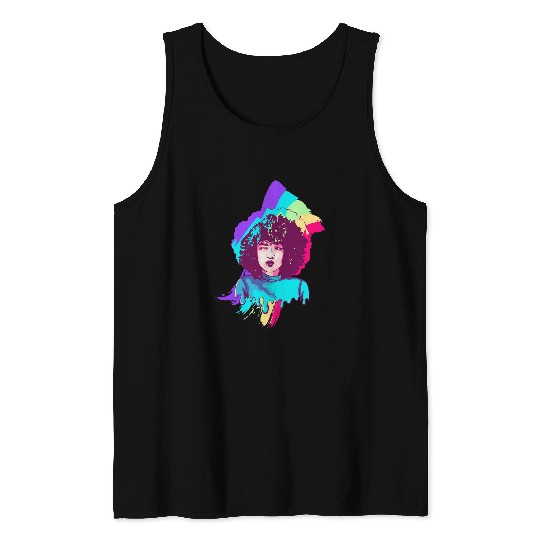Afro Girl Gay Pride Black History Melanin Black Pride LGBTQ Tank Tops