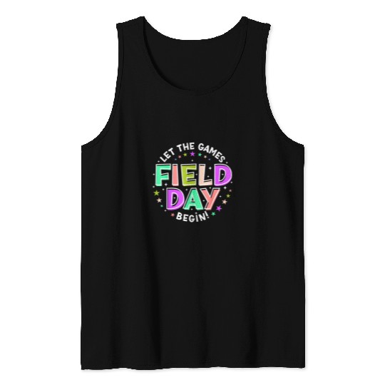 Hippie Field Day Fun Day For Teacher Kids Field Day 2 Tank Tops