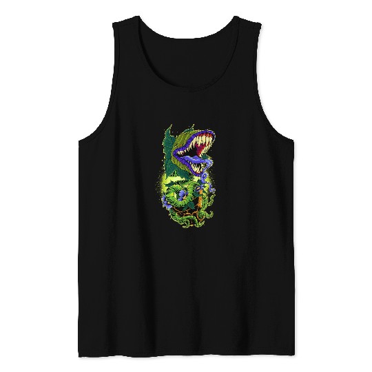 Venus Flytrap Carnivorous Plant Gardening Botanical Plants Tank Tops