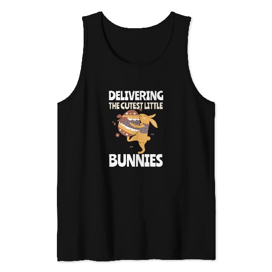 Easter Pregnancy Delivering Cutest Bunnies nurses Labor Day 4 Tank Tops