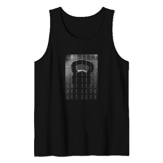 Kettle Ball Get Sets Photograph Exercise Graphic Tank Tops