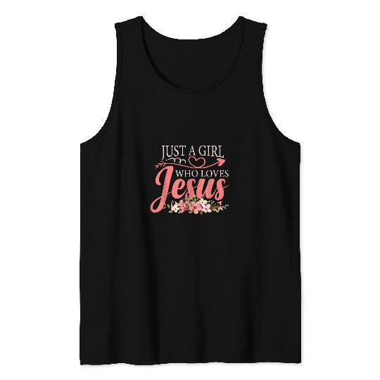 Christian jesus is king tee jesus facts tee jesus loves you Christ Tank Tops