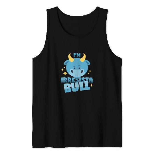 Irresistible Bull Cattle Pun 105 Tank Tops