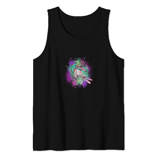 Skiing Ski Snowboard Nature Treehugger Skiing Mountain Ape Snowman Tank Tops