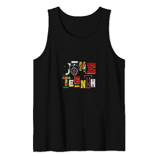 Celebration Day for African American Ancestors Freedom Day 1 Tank Tops